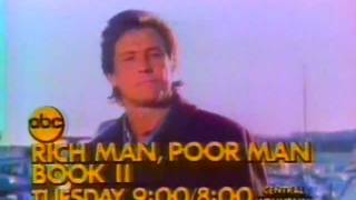 ABC promo Rich Man Poor Man Book II 1977 [upl. by Stalker]