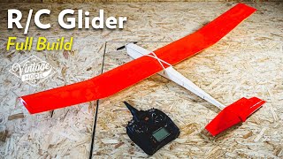 How to make RC Motor Glider DIY [upl. by Yerrok]