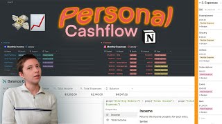 Notion Build With Me Track Budget Income And Expenses [upl. by Teevens]