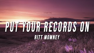 Ritt Momney  Put Your Records On Lyrics [upl. by Alis]