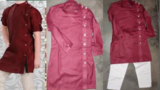 New letest designer baby boy kurtakameez cuttingkids kurtacutting part 1 [upl. by Thorfinn]