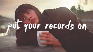 Ritt Momney  Put Your Records On Lyrics [upl. by Oshinski]