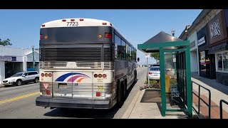 NJ Transit 168 7723 Paramus Park Mall [upl. by Rheingold]