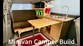 Simple Sturdy Minivan Camper Build [upl. by Nirroc186]