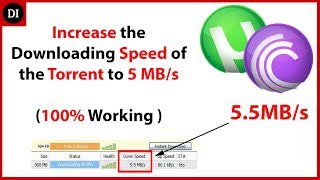 How to increase the downloading speed of the BitTorrent in latest version New Trick [upl. by Qahsi655]