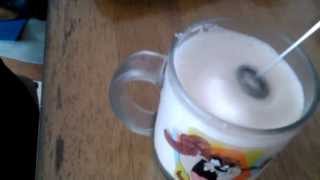 Aerolatte Review Frothing Cold Milk In Under 1 Minute [upl. by Phares]