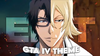 Aizen x Urahara  GTA IV Theme Edit [upl. by Ludovick]